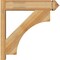 Ekena Millwork Westlake Rough Sawn Arts and Crafts Outlooker, Western Red Cedar, 6"W x 24"D x 24"H OUT06X24X24WTL03RWR - alternate 2